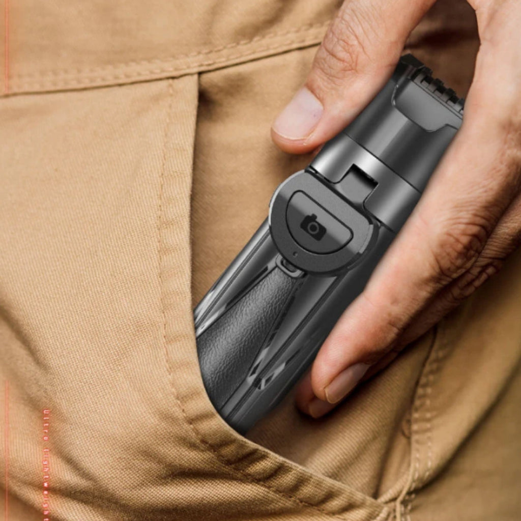 4-in-1 Extendable Selfie Stick Tripod with Detachable Remote